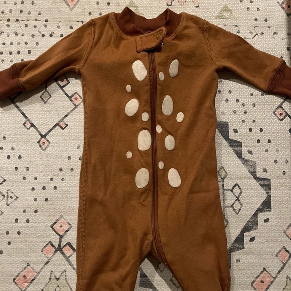 Baby Deer Footless one piece - Picture 4 of 6